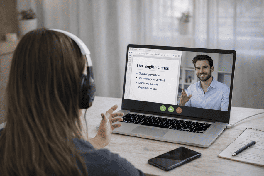 clases online ingles